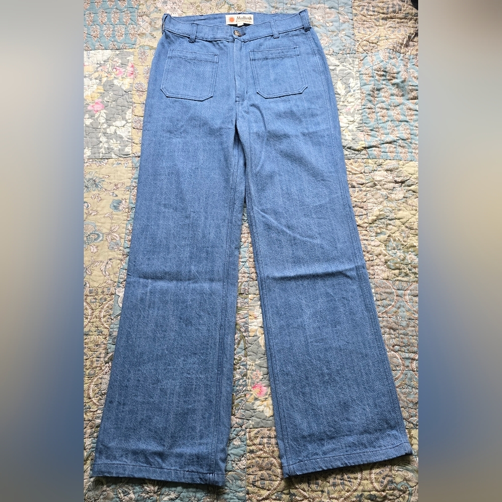 Mollusk Surf Shop Beneteau Sailor Jeans Medium Indigo Women's Size Medium (6-8)